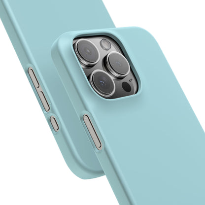 Powder Blue iPhone 16 - Slim Phone Case