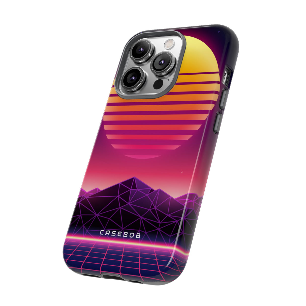 Retro Futurism Art iPhone Case |Tough|