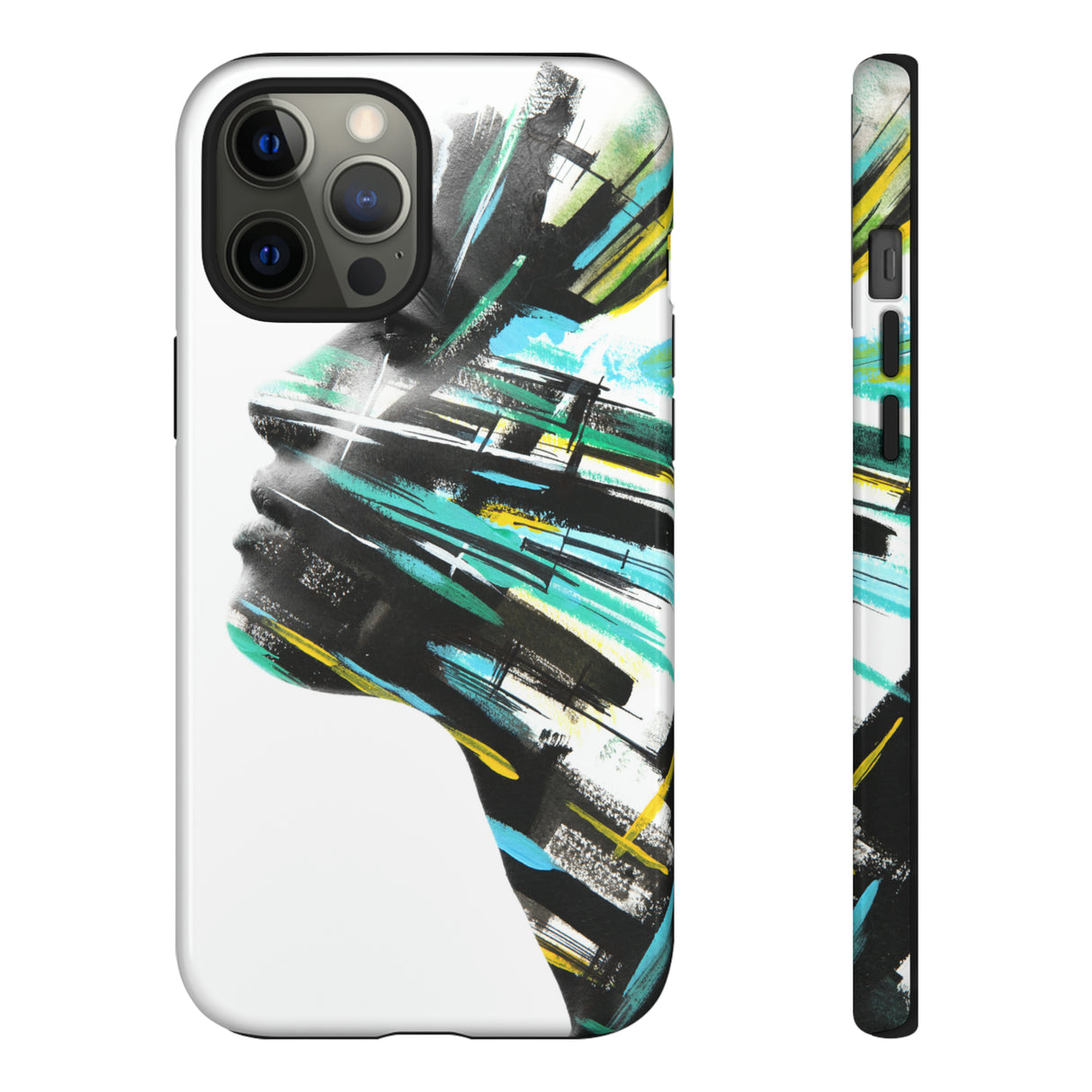 Artistic Portrait - Protective Phone Case