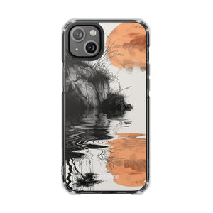 Timeless Serenity - Phone Case for iPhone (Clear Impact - Magnetic)