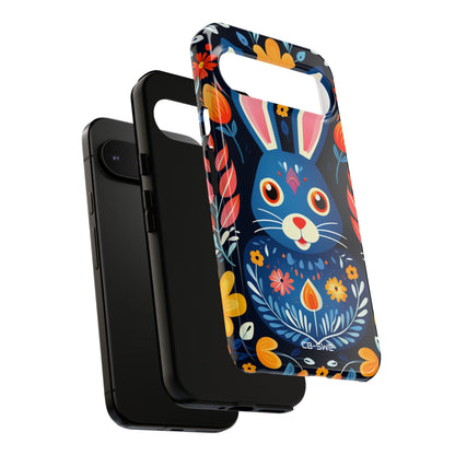 Bunny Jumps Joyfully - Google Pixel Case