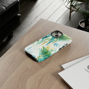 Watercolor Tropical Trees - Protective Phone Case