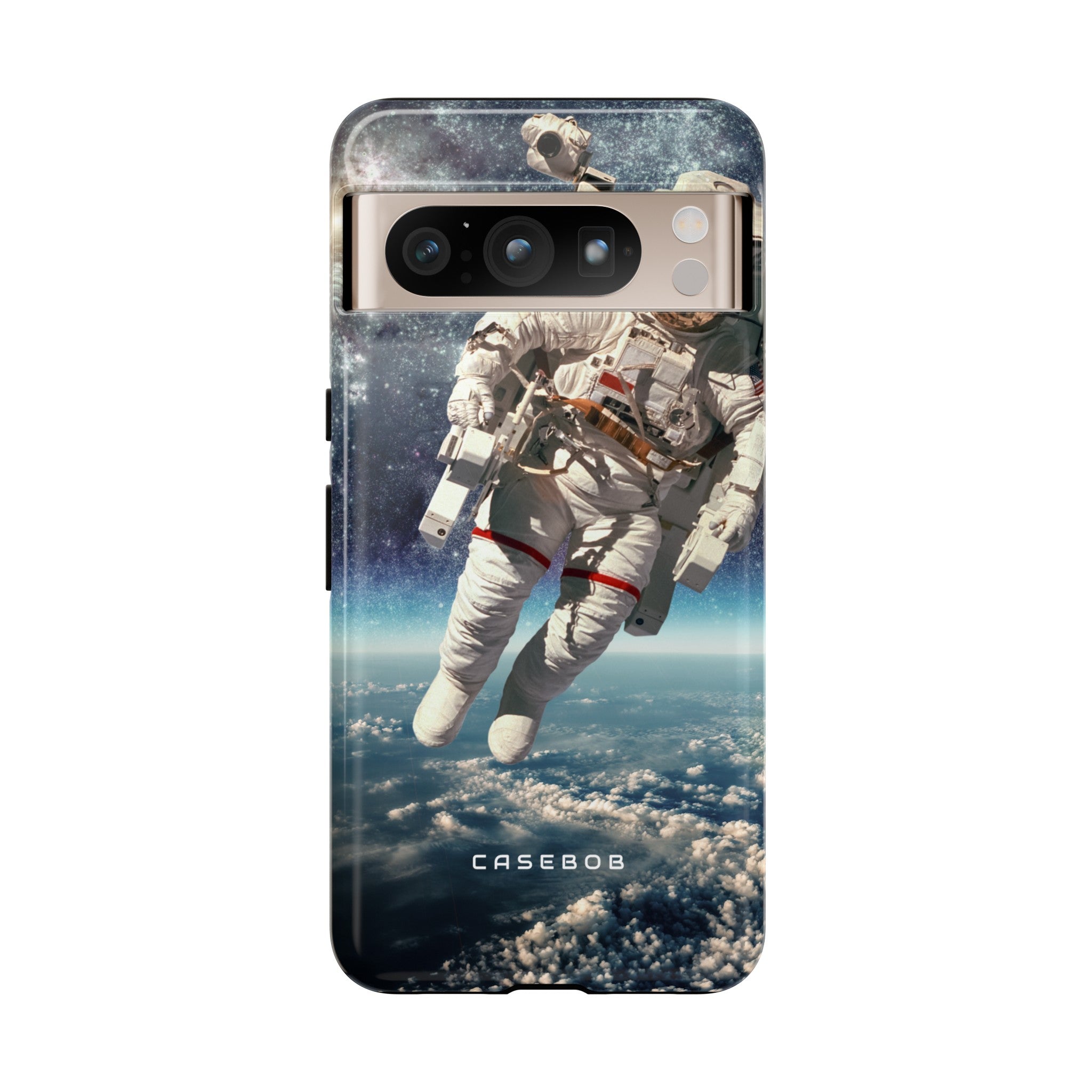 Astronaut in outer space - Protective Phone Case