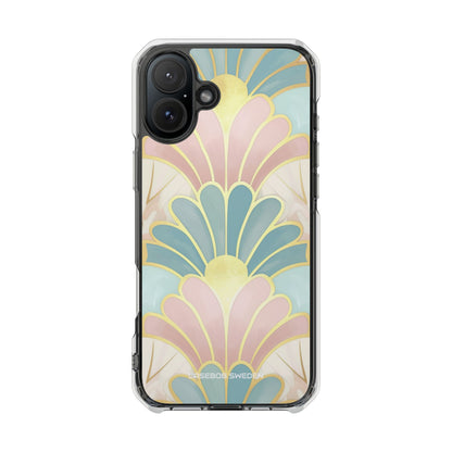 Pastel Deco Elegance - Clear Impact iPhone 16 Phone Case