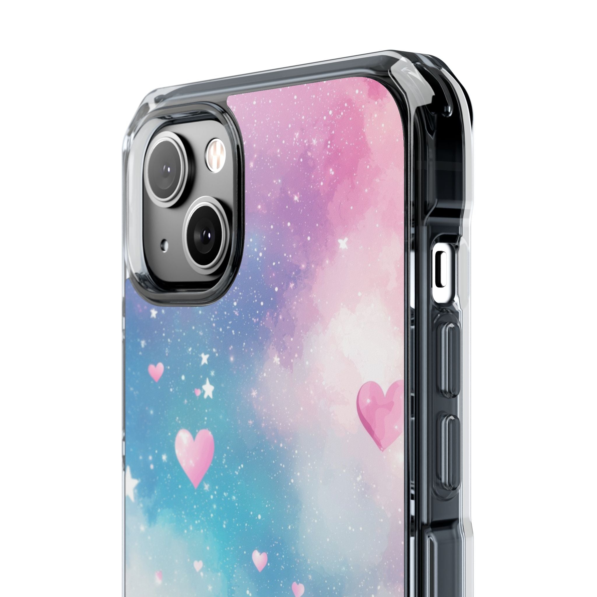 Hearts Float Lightly iPhone Case - Impact