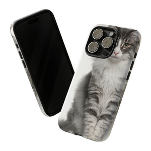 Forest Cat - Protective Phone Case