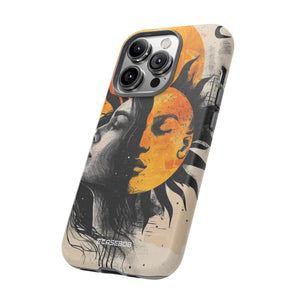 Sunlit Duality | Protective Phone Case for iPhone