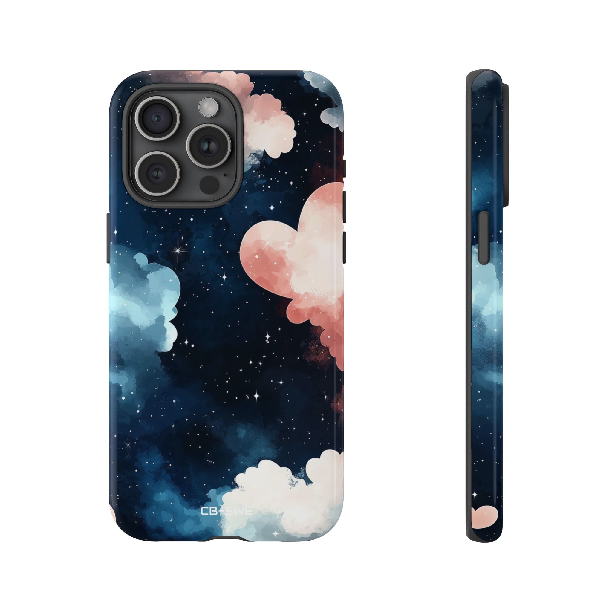 Hearts Float Dreamily - iPhone Case
