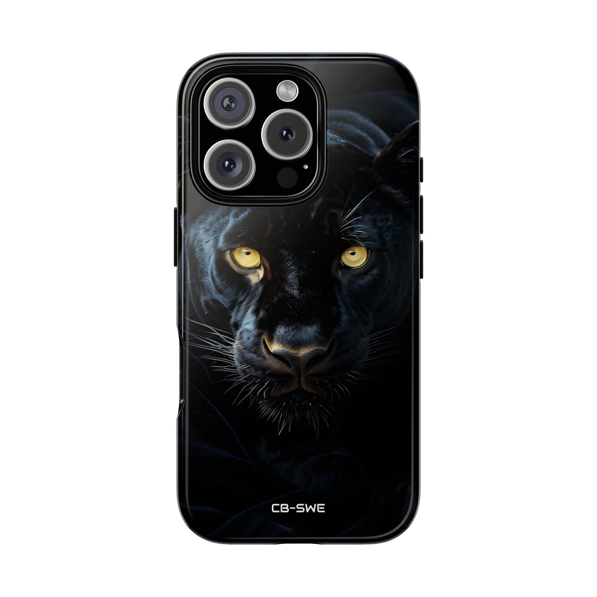 Mysterious Panther Gaze - iPhone Case