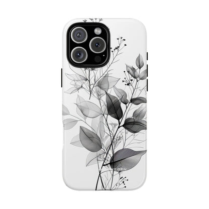 Botanical Line Harmony iPhone 16 - Tough Phone Case