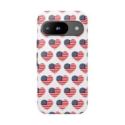 Hearts Embrace Freedom - Google Pixel Case