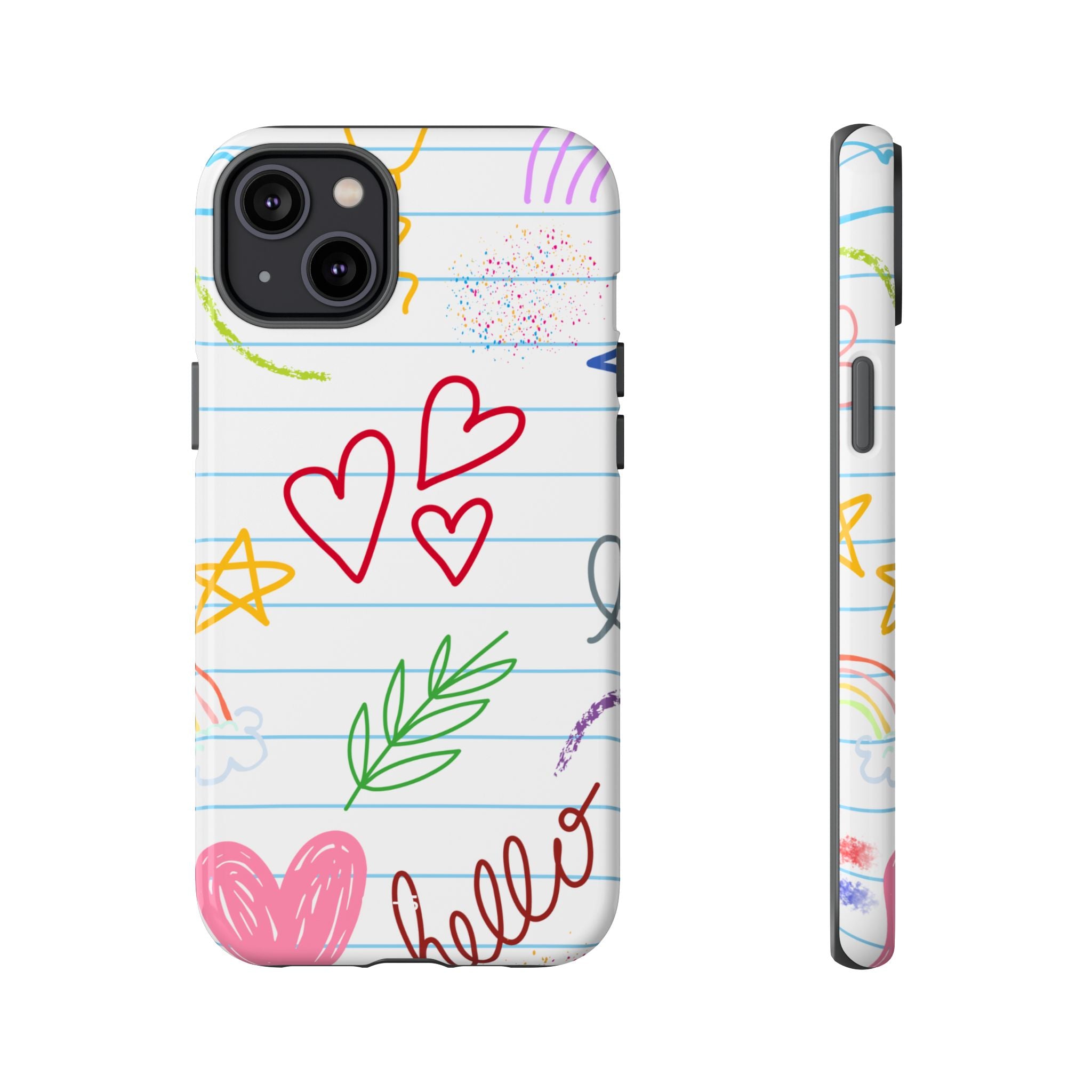 Hearts Dance Happily - iPhone Case
