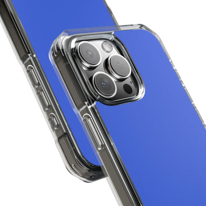 Royal Blue - Clear Impact iPhone 16 Phone Case