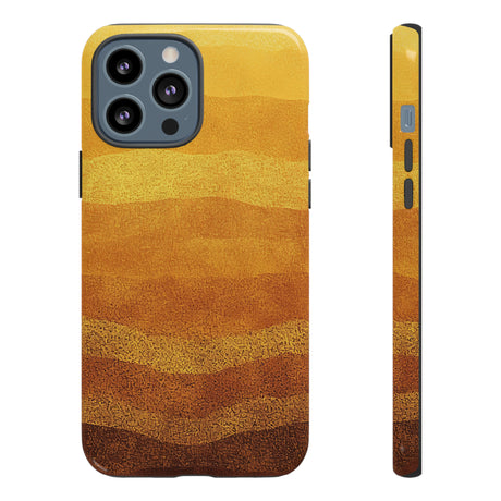 Sunset Gleam: Radiant Gradient - Protective Phone Case