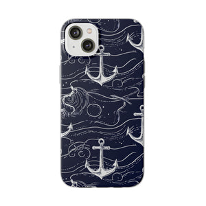 Nautical Whimsy | Flexible Phone Case for iPhone