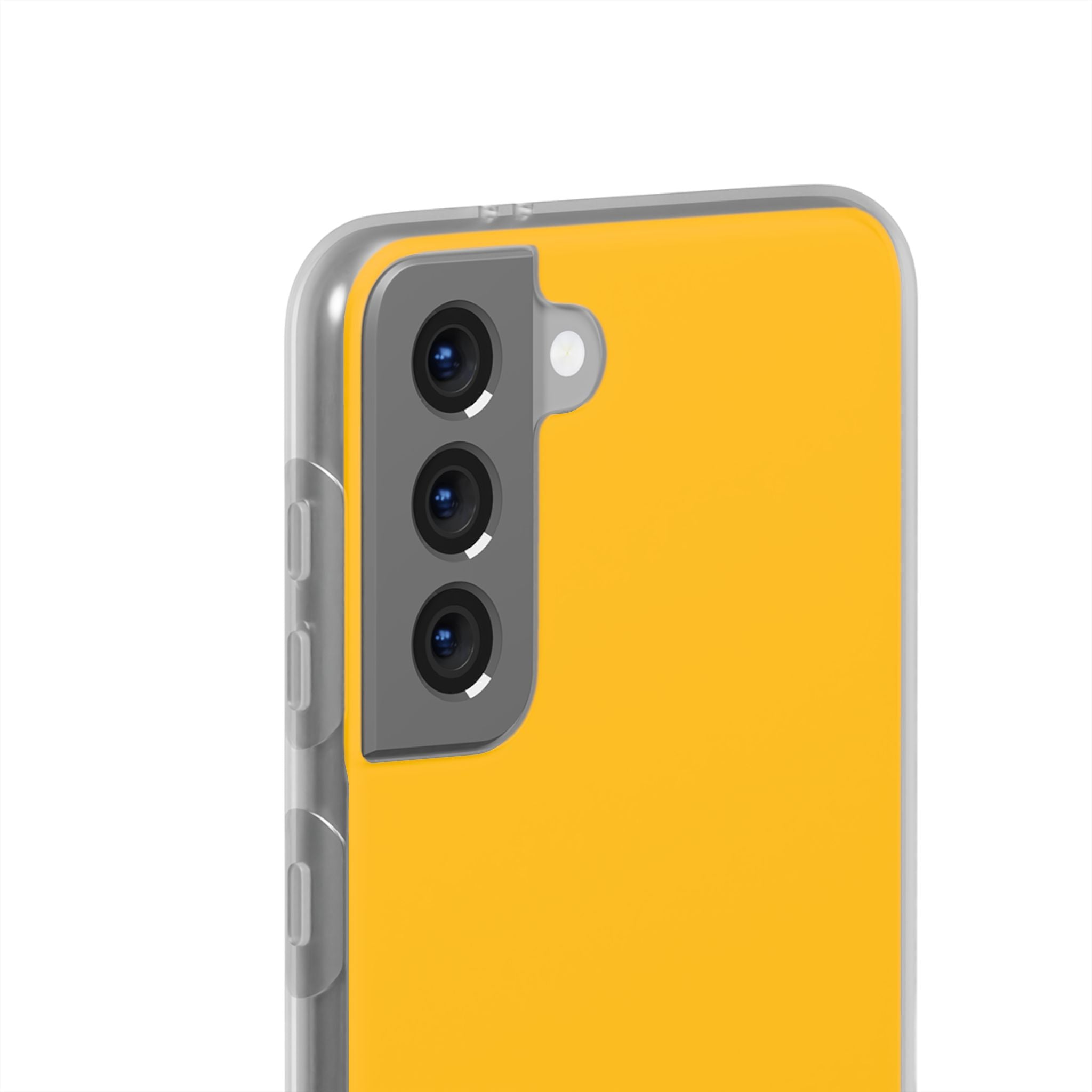 Amber Yellow - Flexi Samsung S21 Phone Case