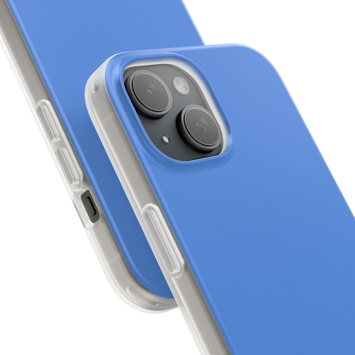 Vereinte Nationen Blau | Handyhülle für iPhone (Flexible Hülle) 