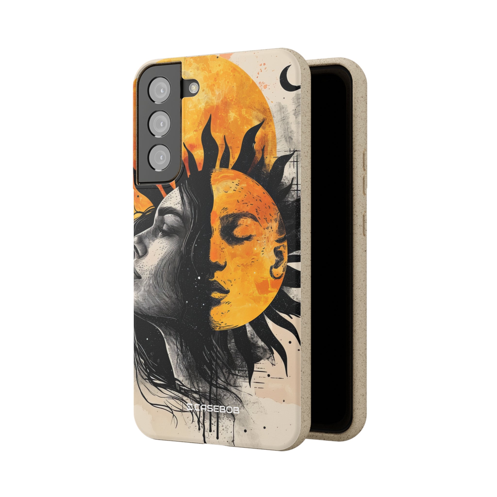 Sunlit Duality | Biodegradable Phone Case