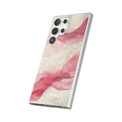 Crimson Waves Samsung S23 Ultra Case - Soft