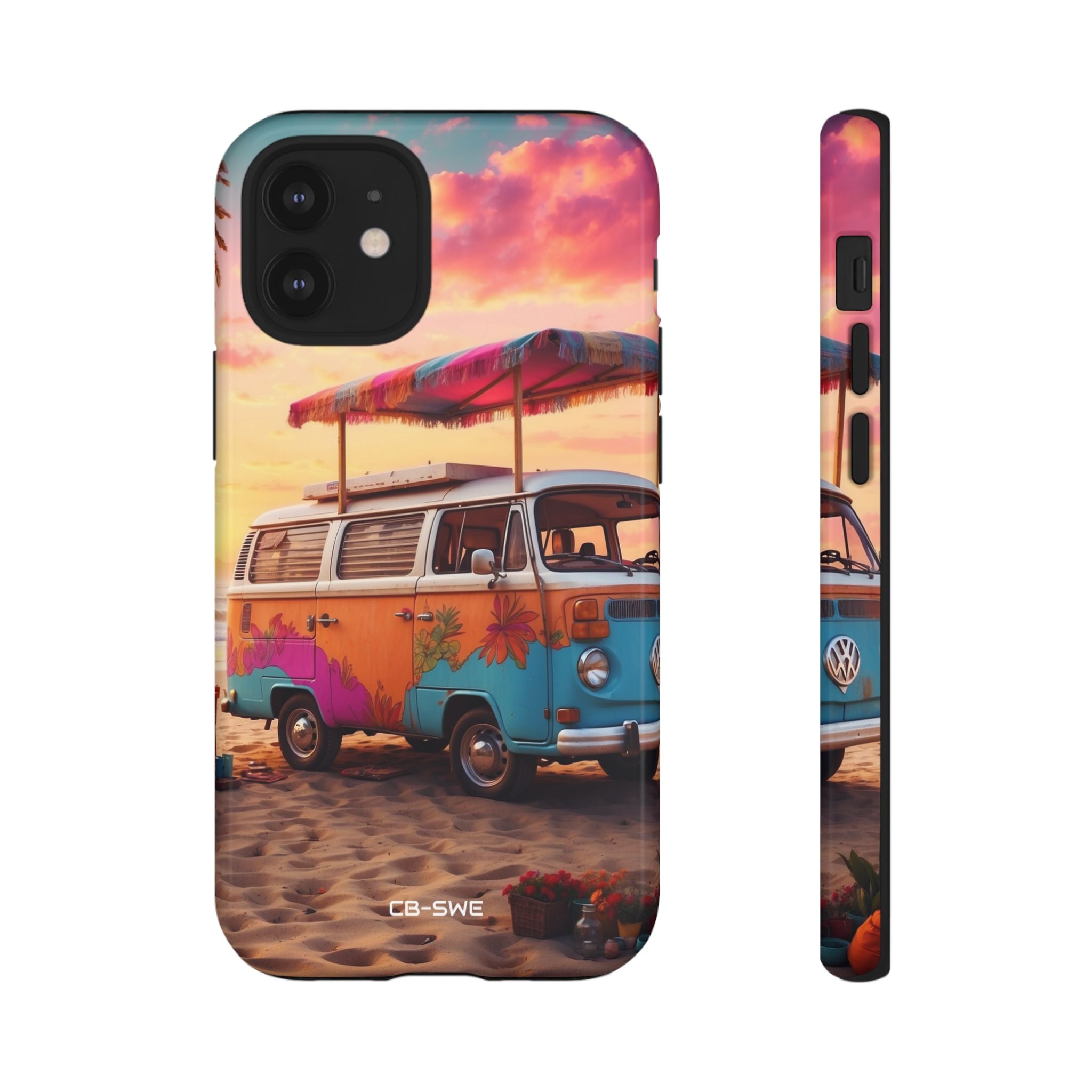 **Van Rests at Shore** - iPhone Case