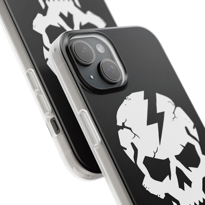 Lightning Skull iPhone 15 Plus Case - Soft
