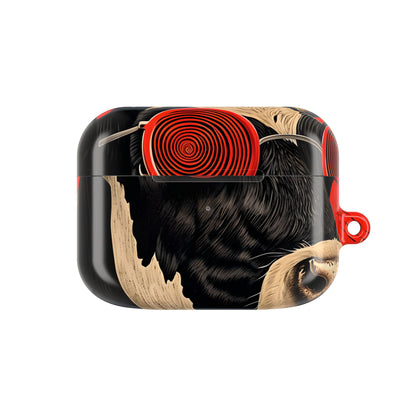 Spiral Cow Vision - AirPods Case