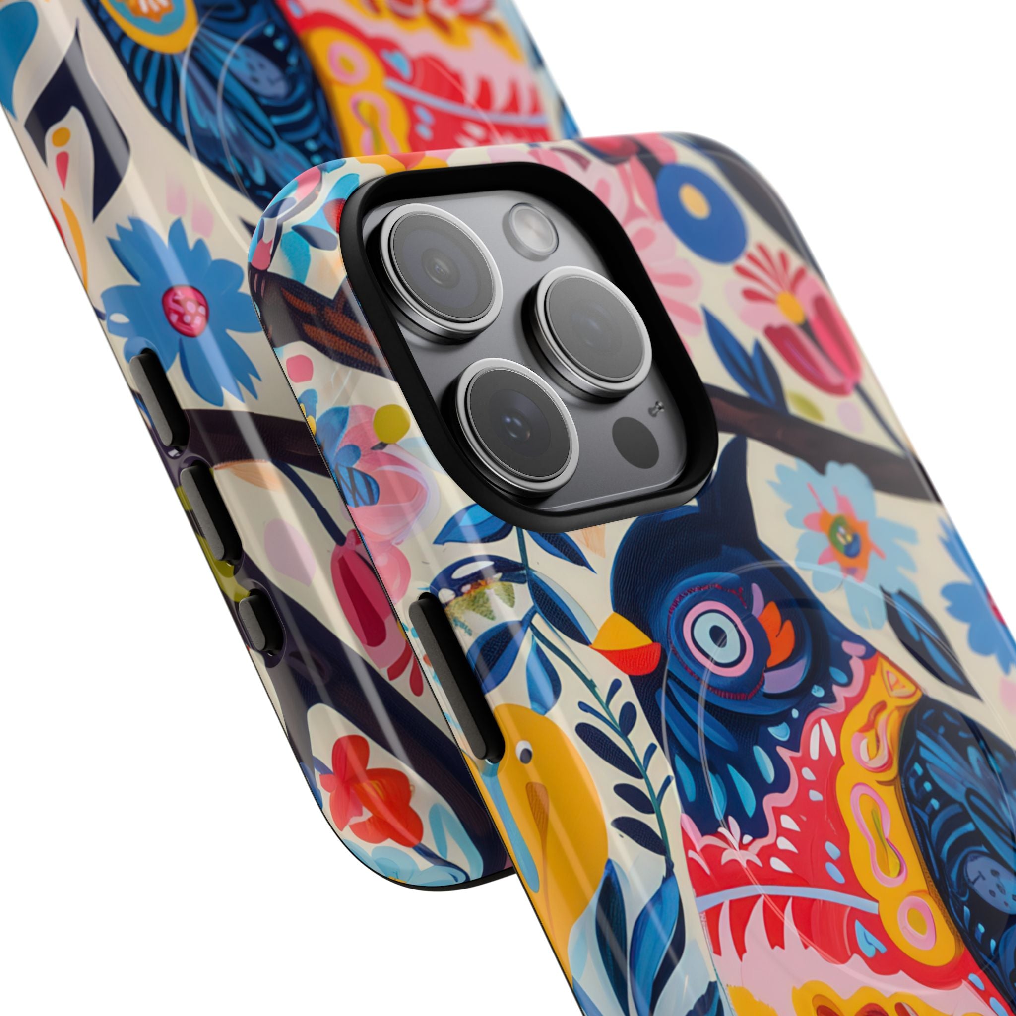 Owl Bloom iPhone 15 Pro Max Case - Tough+
