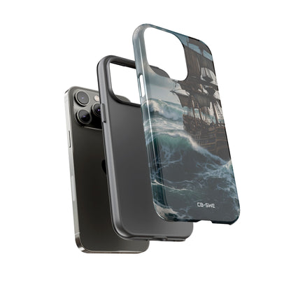 Ship Faces Waves - iPhone Case