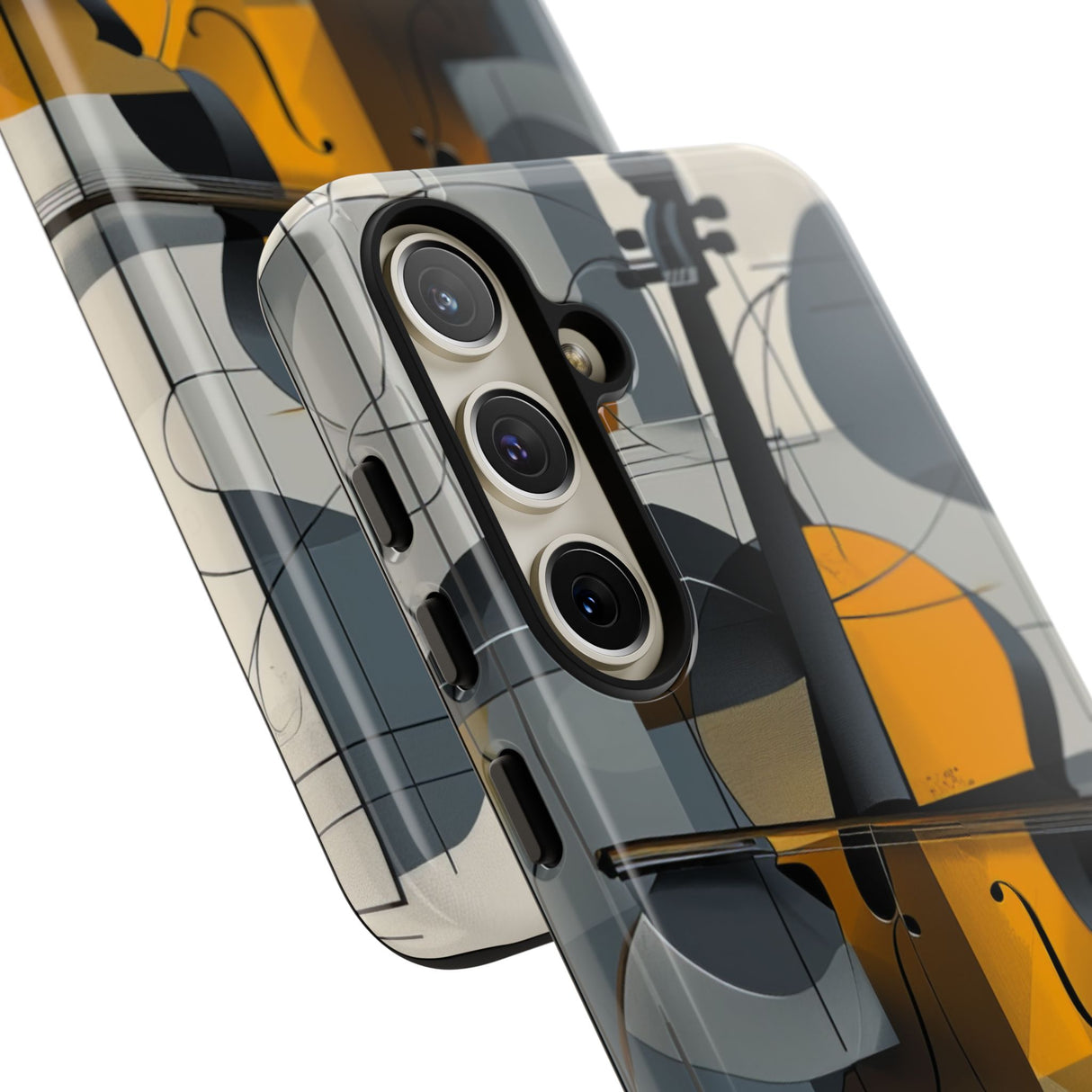 Abstract Elegance: Cello Harmony - For Samsung S24