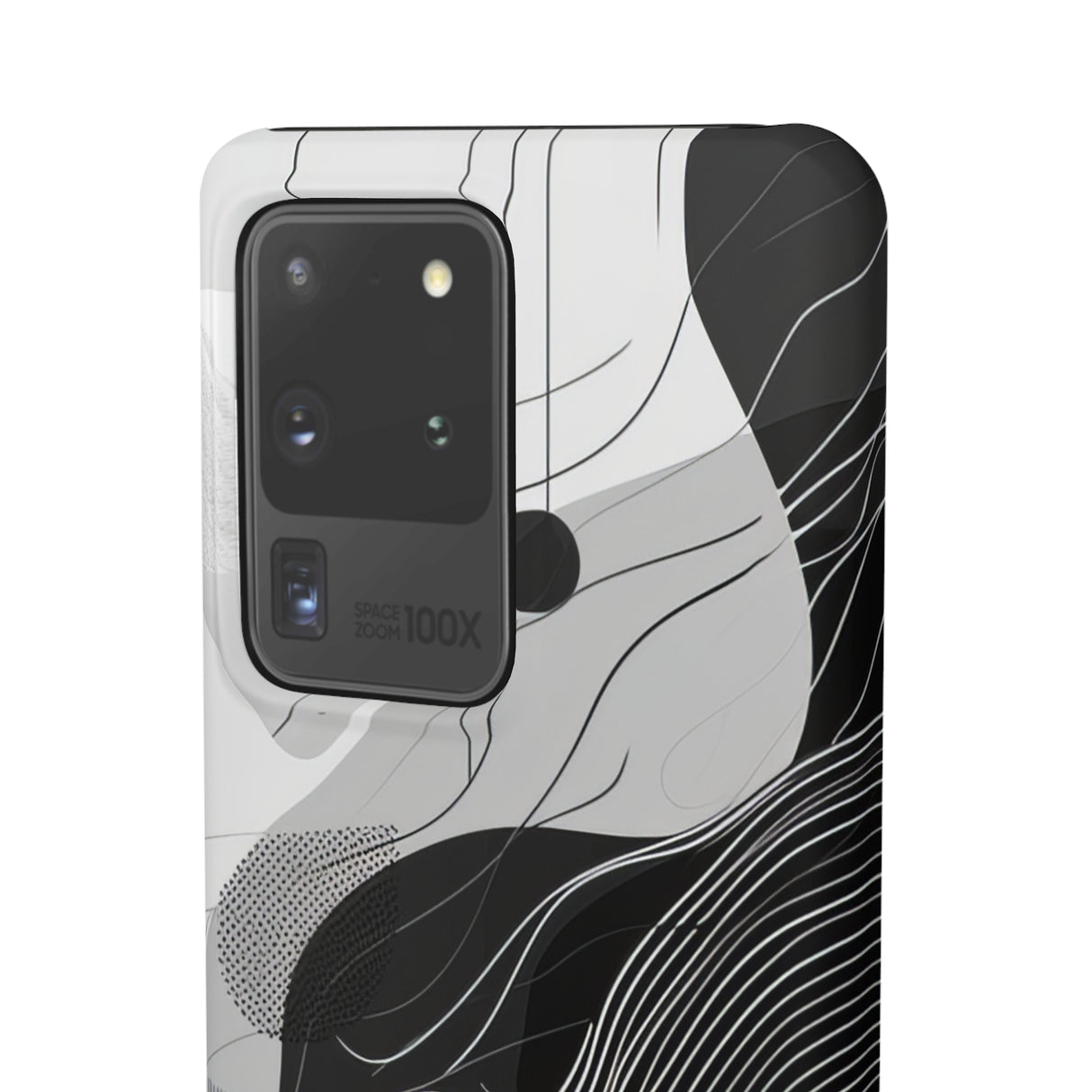 Monochrome Elegance | Slim Phone Case for Samsung