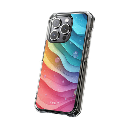 Waves Dance Playfully iPhone Case - Impact