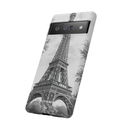 Parisian Monochrome Majesty - Phone Case for Google Pixel