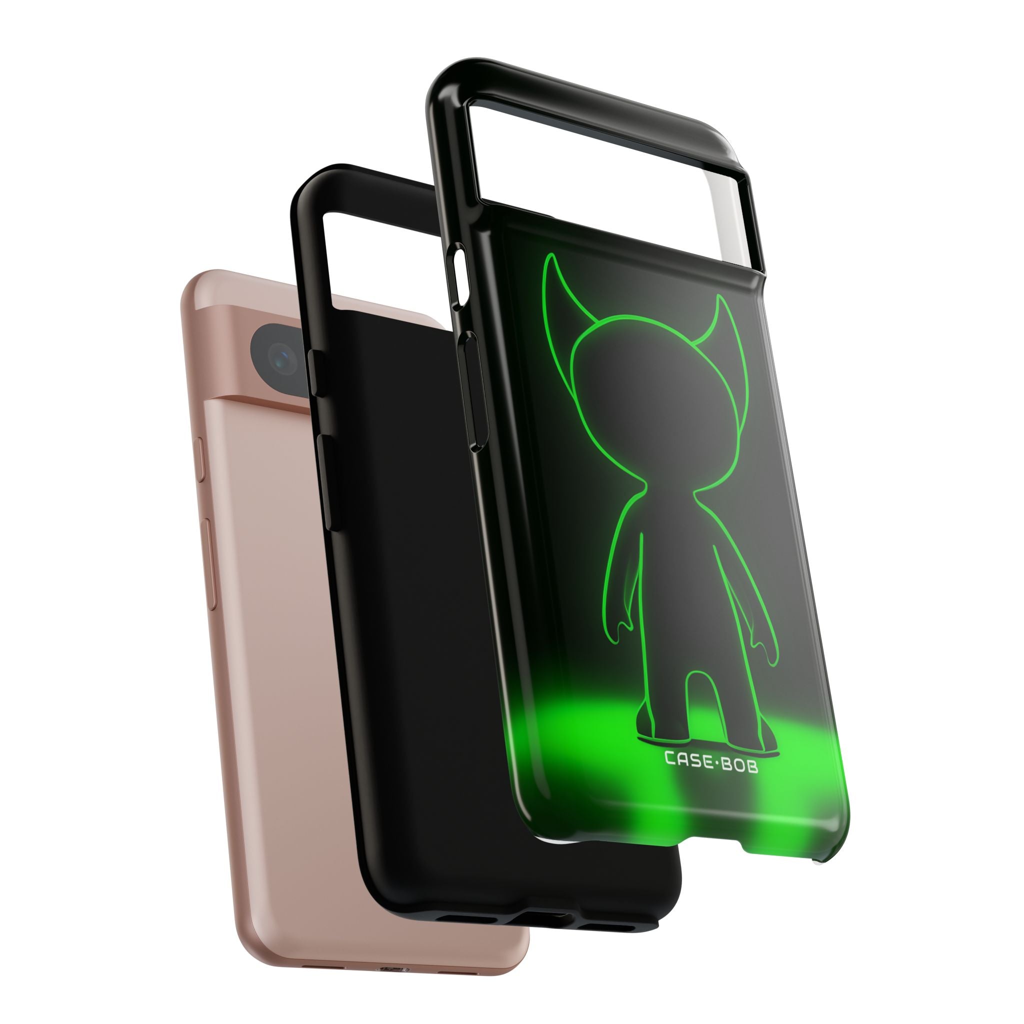 Neon Horned Glow Google Pixel 8 Case - Tough