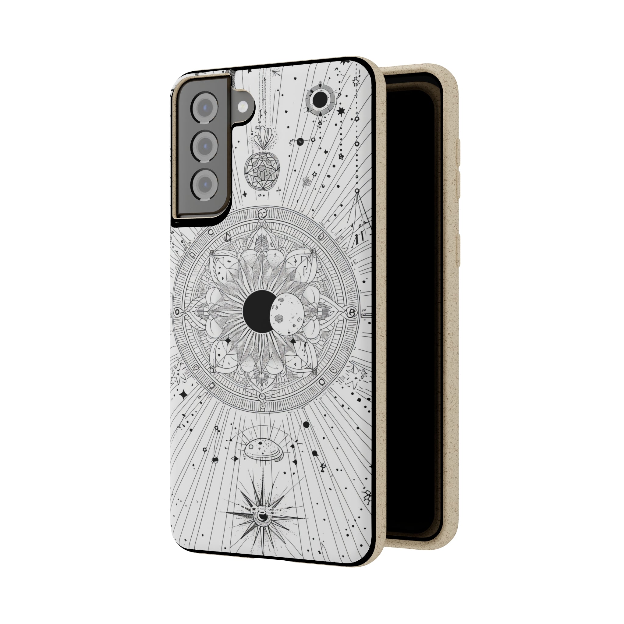 Celestial Mandala Mystique | Biodegradable Phone Case