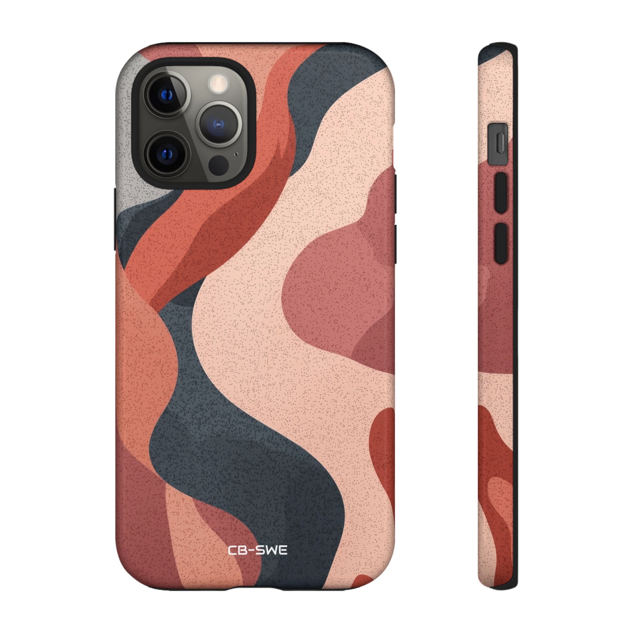 Flowing Earth Tones - iPhone Case