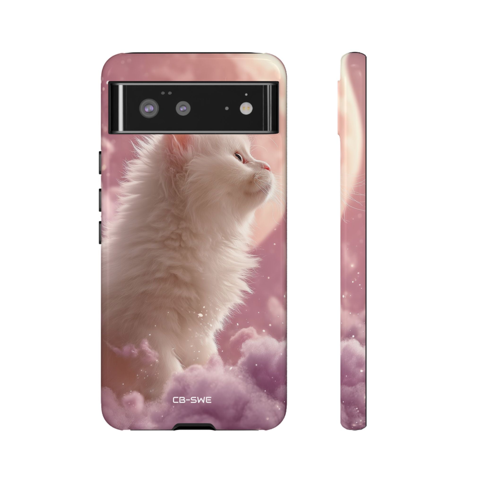 Lunar Cat Soars - Google Pixel Case