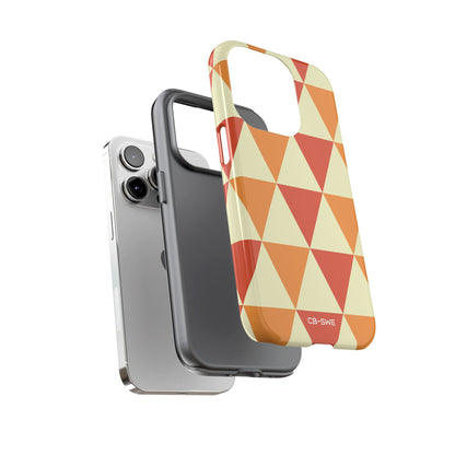 Autumn Triangles Dance - iPhone Case