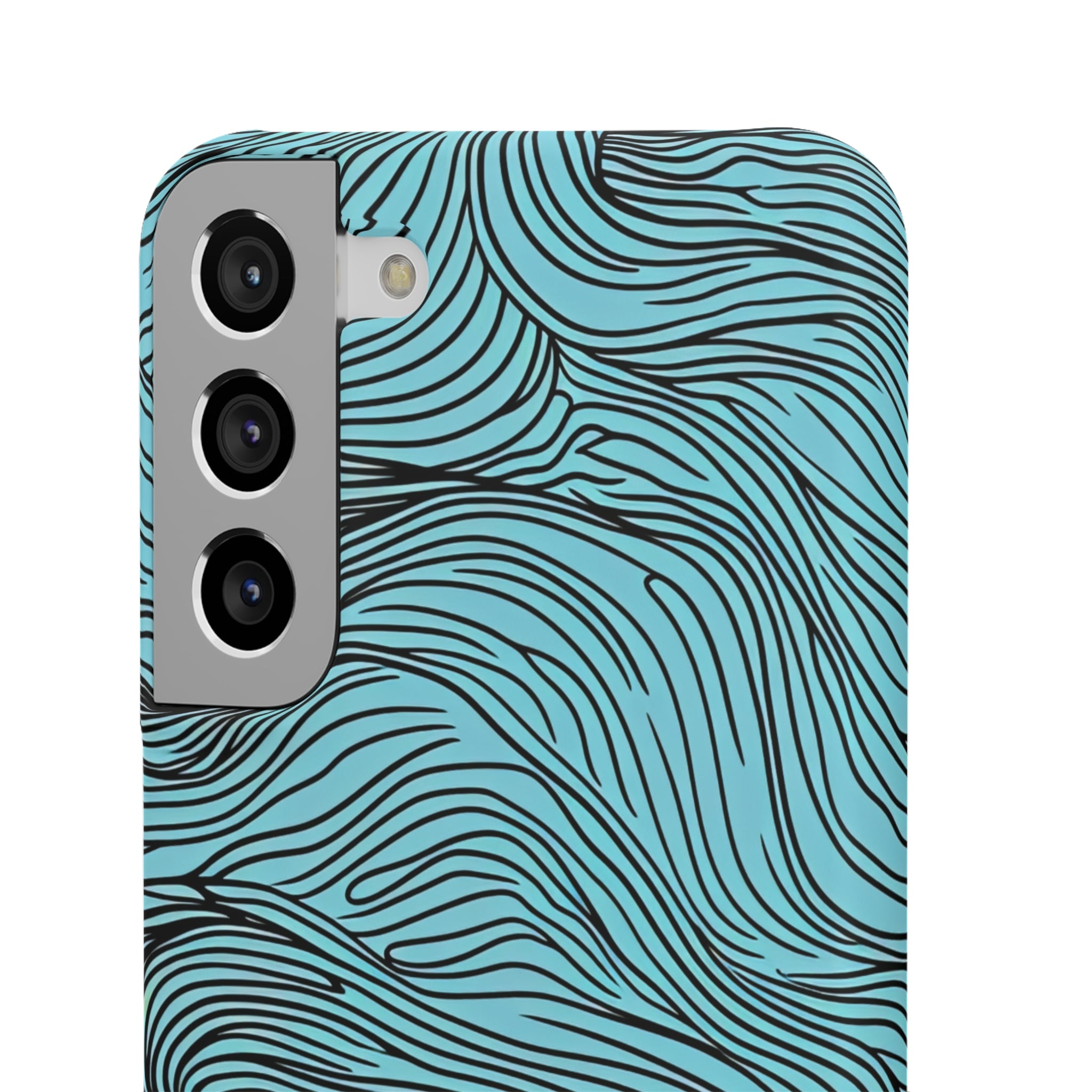 Wavy Serenity | Slim Phone Case for Samsung