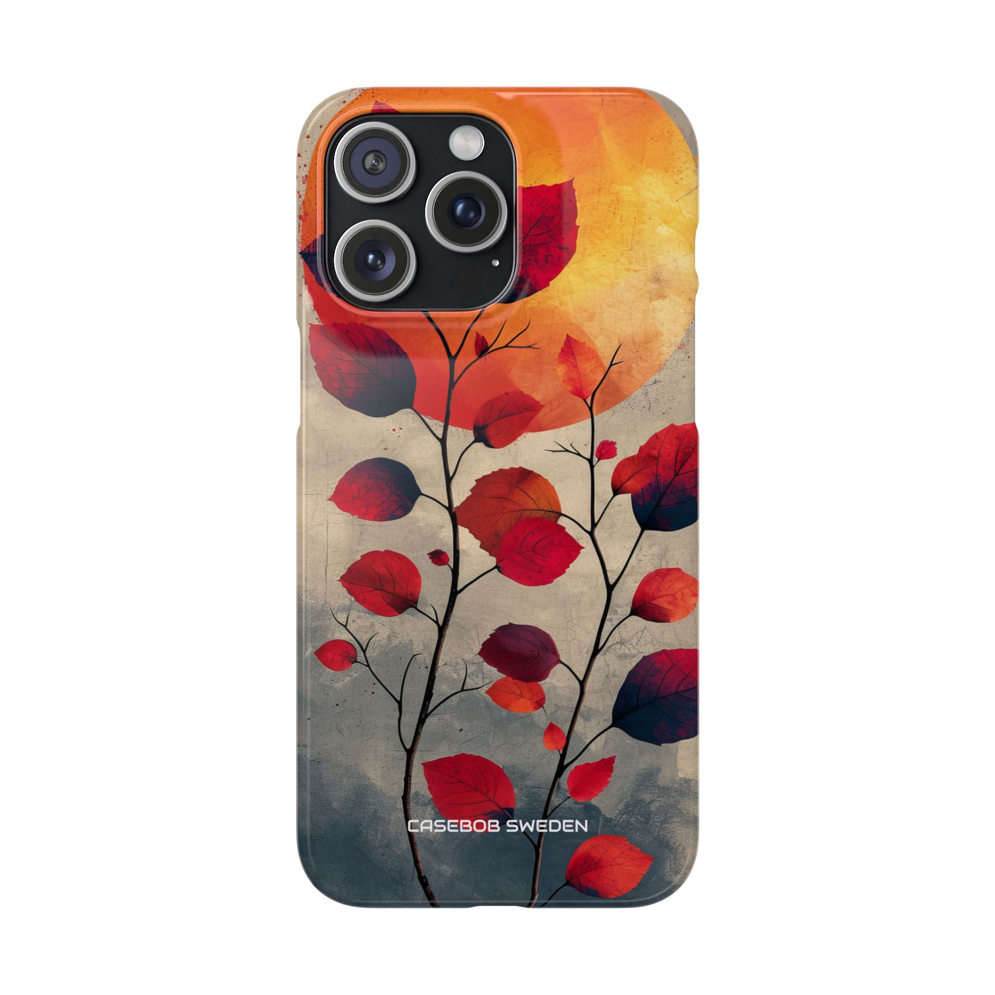 Sunlit Branch - Slim iPhone 15 Phone Case