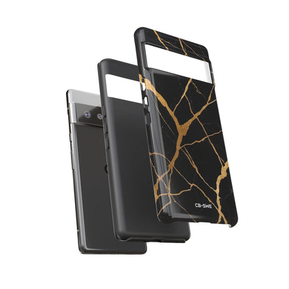 Golden Veins Twist - Google Pixel Case