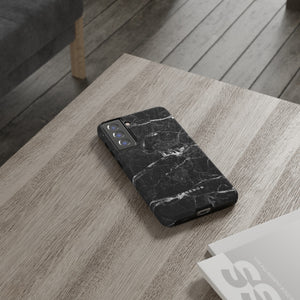 Black Marble - Protective Phone Case