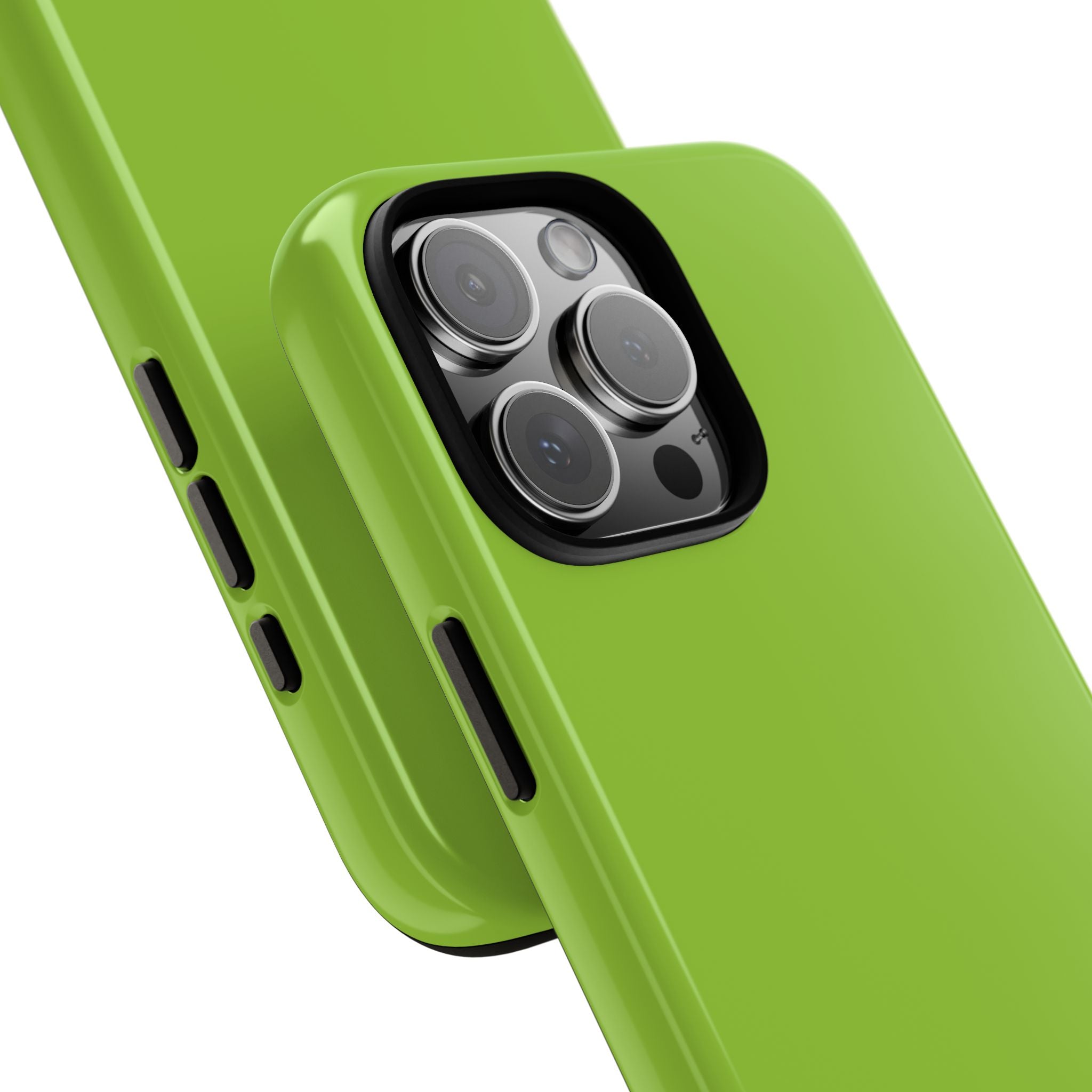 Lime Green Minimalist Canvas - for iPhone 16