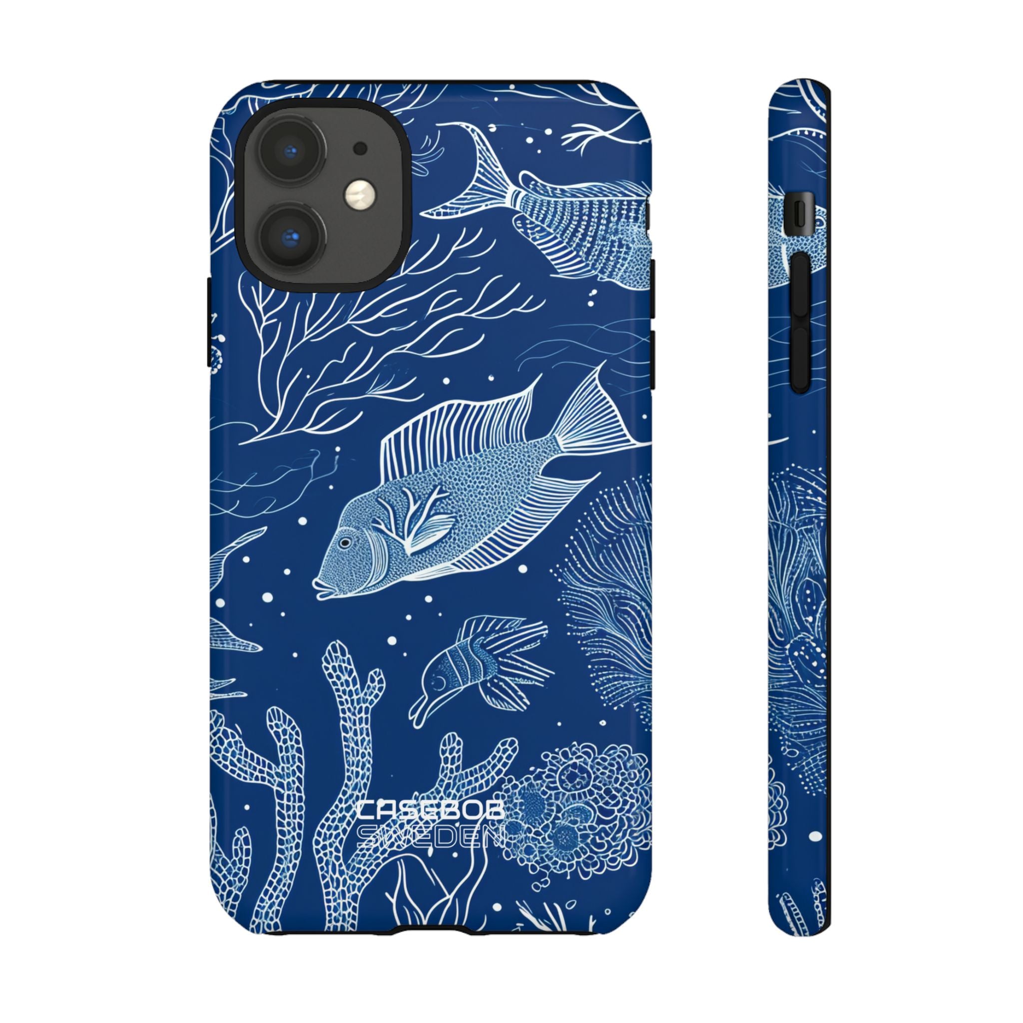 Blue Coral Garden iPhone 11 - Tough