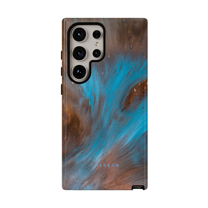 Blue Lagoon Ink Art - Protective Phone Case