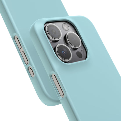 Powder Blue iPhone 15 - Slim Phone Case