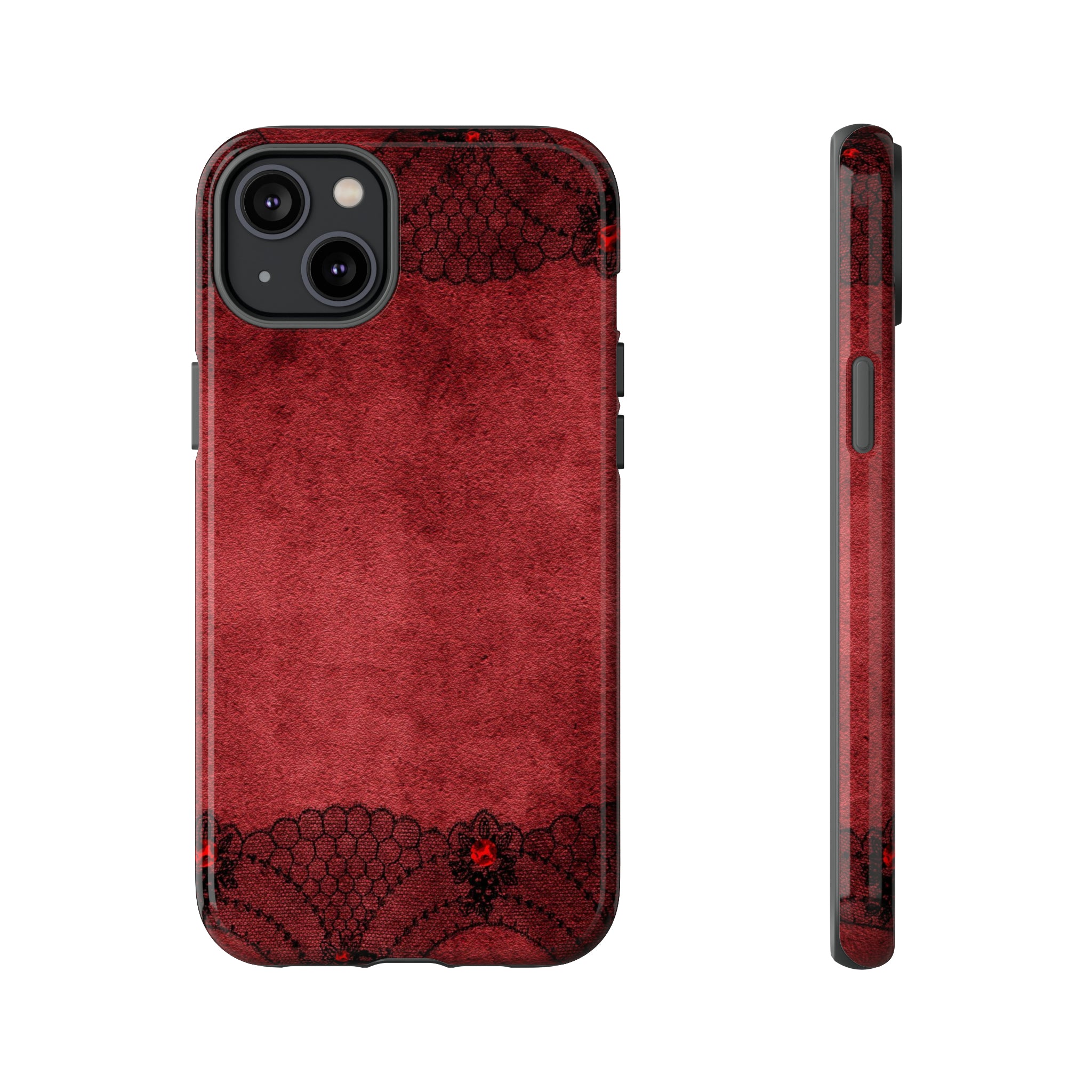 Flutterse Gothic Flower - Protective Phone Case