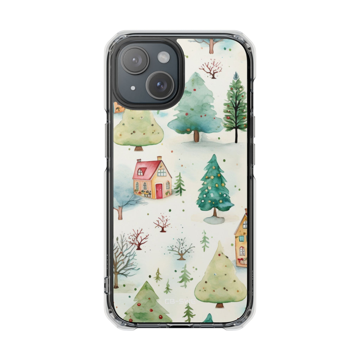 Winter Scene Glows iPhone Case - Impact