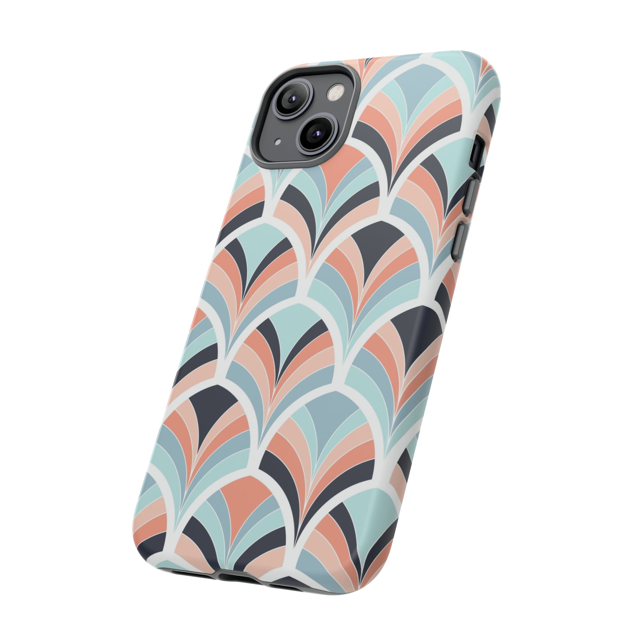 Baby Blue Retro - Protective Phone Case