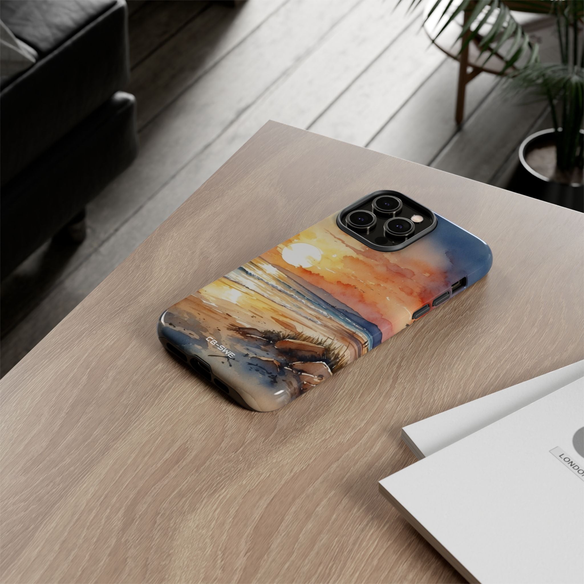 Sunset Dances Over - iPhone Case