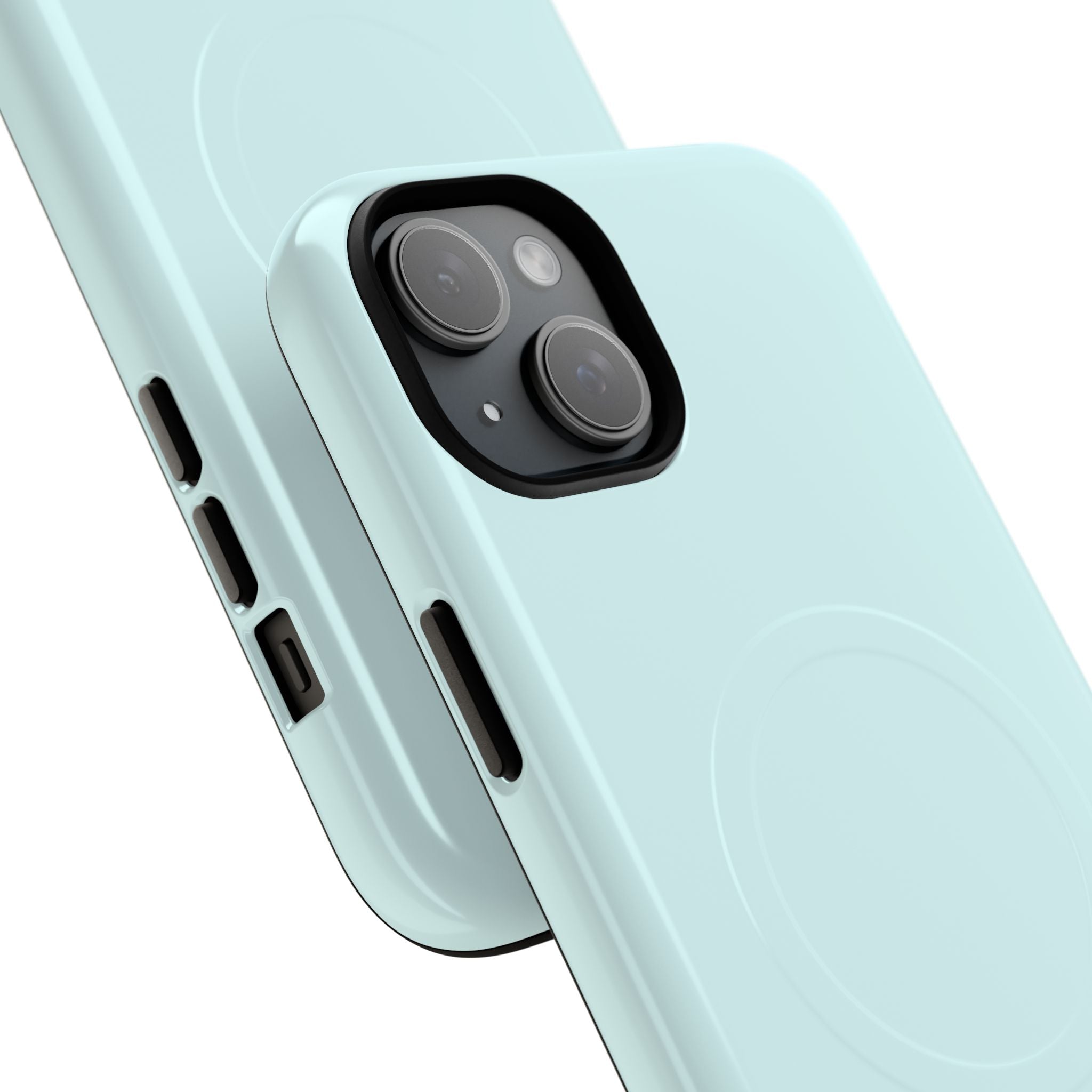 Light Cyan iPhone 15 | Tough+ Phone Case